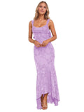 Jacquard Laces Prom Dress for Women Bridesmaid Dresses Bow Strapless Long Formal Wedding Party Gown