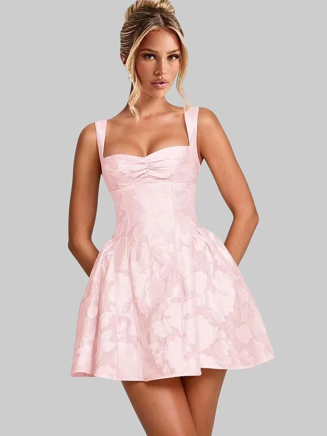 Floral Lace Homecoming Dresses for Teens 2026 Short A Line Sweetheart  Cocktail Party Gowns