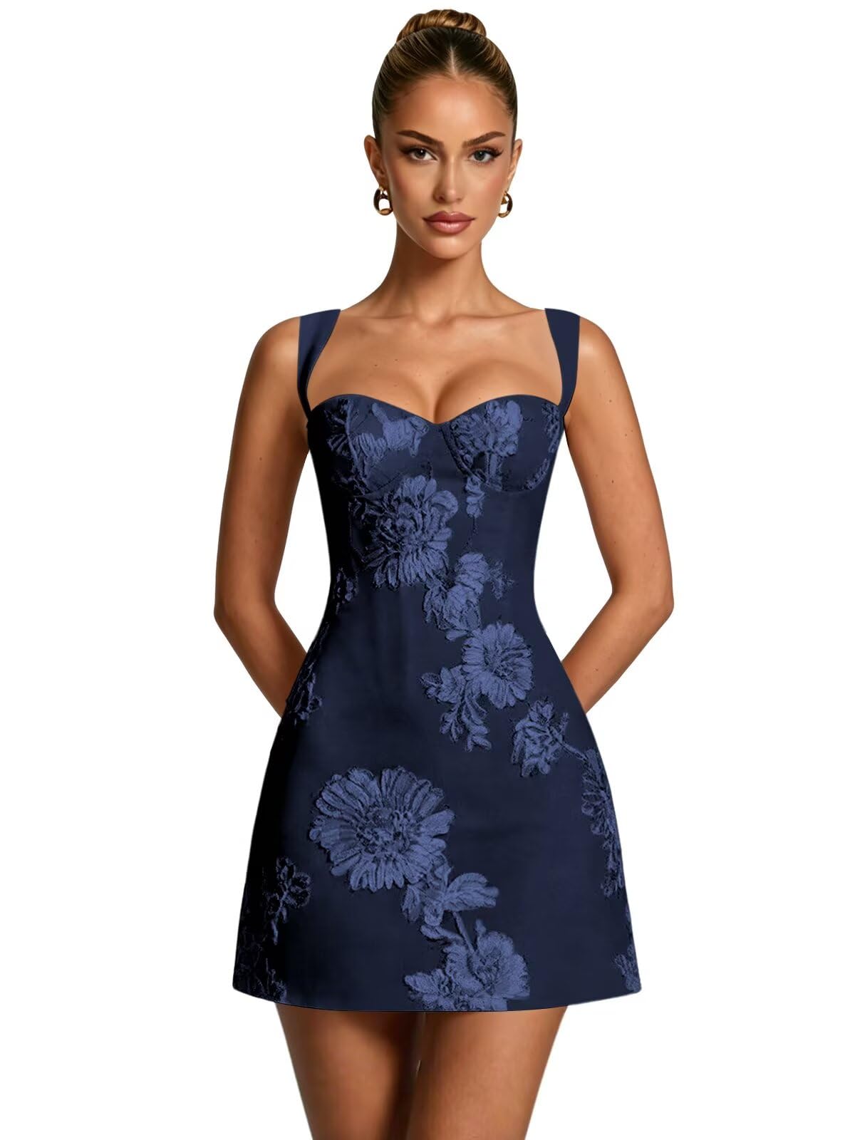 Floral Tulle Homecoming Dresses 2026 Corset A Line Mini Graduation Dress Short Cocktail Party Gown