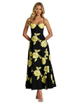 Jacquard Tulle Prom Dresses Spaghetti Straps Formal Evening Party Dress Tea Length