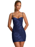 Spaghetti Straps Short Homecoming Dresses 2026 Mini Tight Embroidery Corset Prom Evening Cocktail Dress