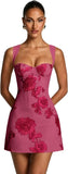 3D Floral Homecoming Dresses A Line Graduation Dress Spaghetti Strap Cocktail Party Gown 2026