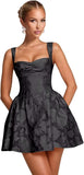 Floral Lace Homecoming Dresses for Teens 2026 Short A Line Sweetheart  Cocktail Party Gowns