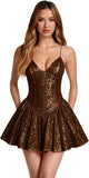 Kingbridal Spaghetti Straps Sequin Homecoming Dresses for Teens 2026 Short Prom Cocktail Dress