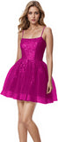 Tulle Homecoming Dresses Teens Lace Beaded Party Dress Juniors Short Prom Dresses
