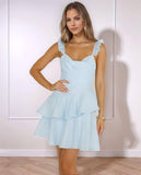 Jacquard Ruffles Homecoming Dresses for Teens Tight Short Prom Gowns Mini Formal Cocktail Party Dress