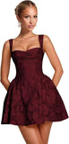 Floral Lace Homecoming Dresses for Teens 2026 Short A Line Sweetheart  Cocktail Party Gowns