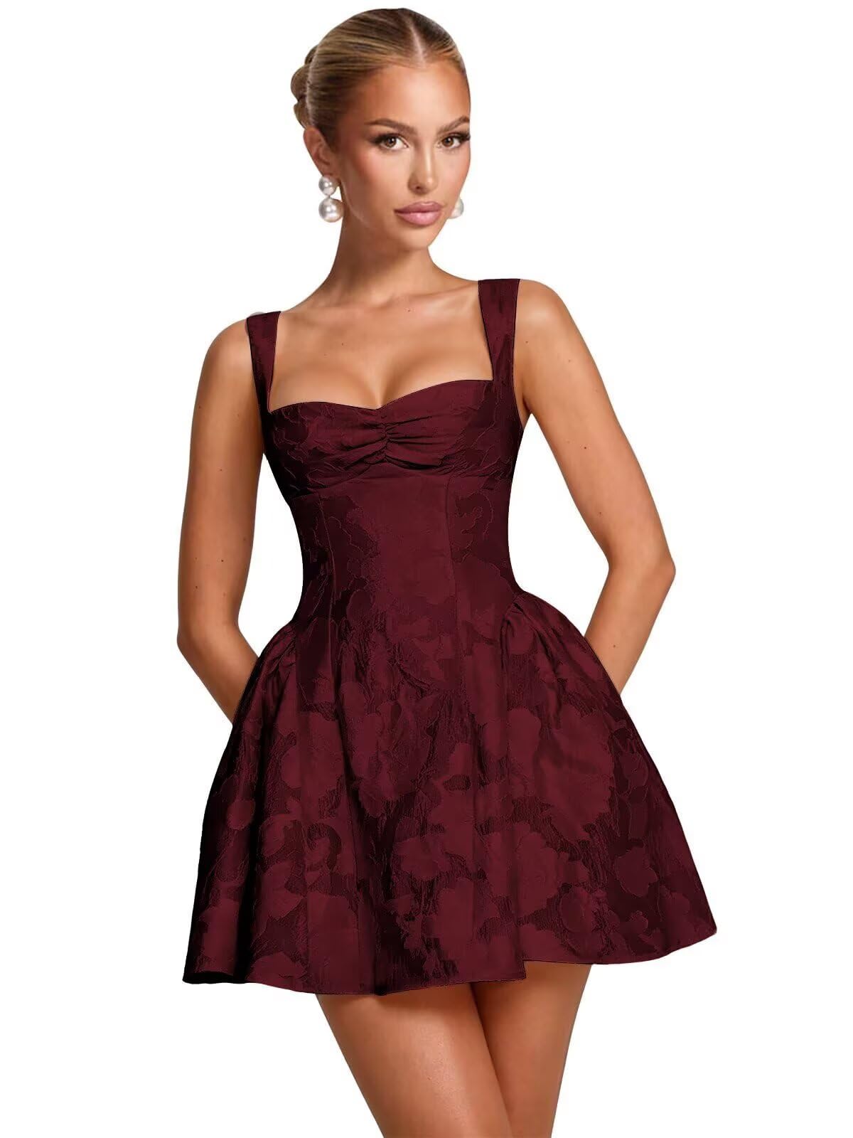 Floral Lace Homecoming Dresses for Teens 2026 Short A Line Sweetheart  Cocktail Party Gowns
