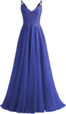 Lace Bridesmaid Dresses for Wedding with Slit Spaghetti Straps Chiffon Aline Formal Evening Party Gowns