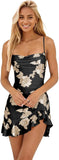 Floral Homecoming Dresses for Teens 2026 Spaghetti Straps Ruffle Pleated Short Cocktail Evening Dress