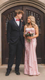 Lace Sequin Spaghetti Straps Prom Dress Long Ball Gown 2026 Mermaid Front Tie Backless Formal Evening Gowns