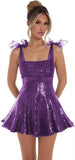 Spaghetti Straps Sequin Homecoming Dresses for Teens Short Prom Dress Sparkly A-Line Cocktail Party Gowns