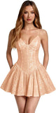 Kingbridal Spaghetti Straps Sequin Homecoming Dresses for Teens 2026 Short Prom Cocktail Dress
