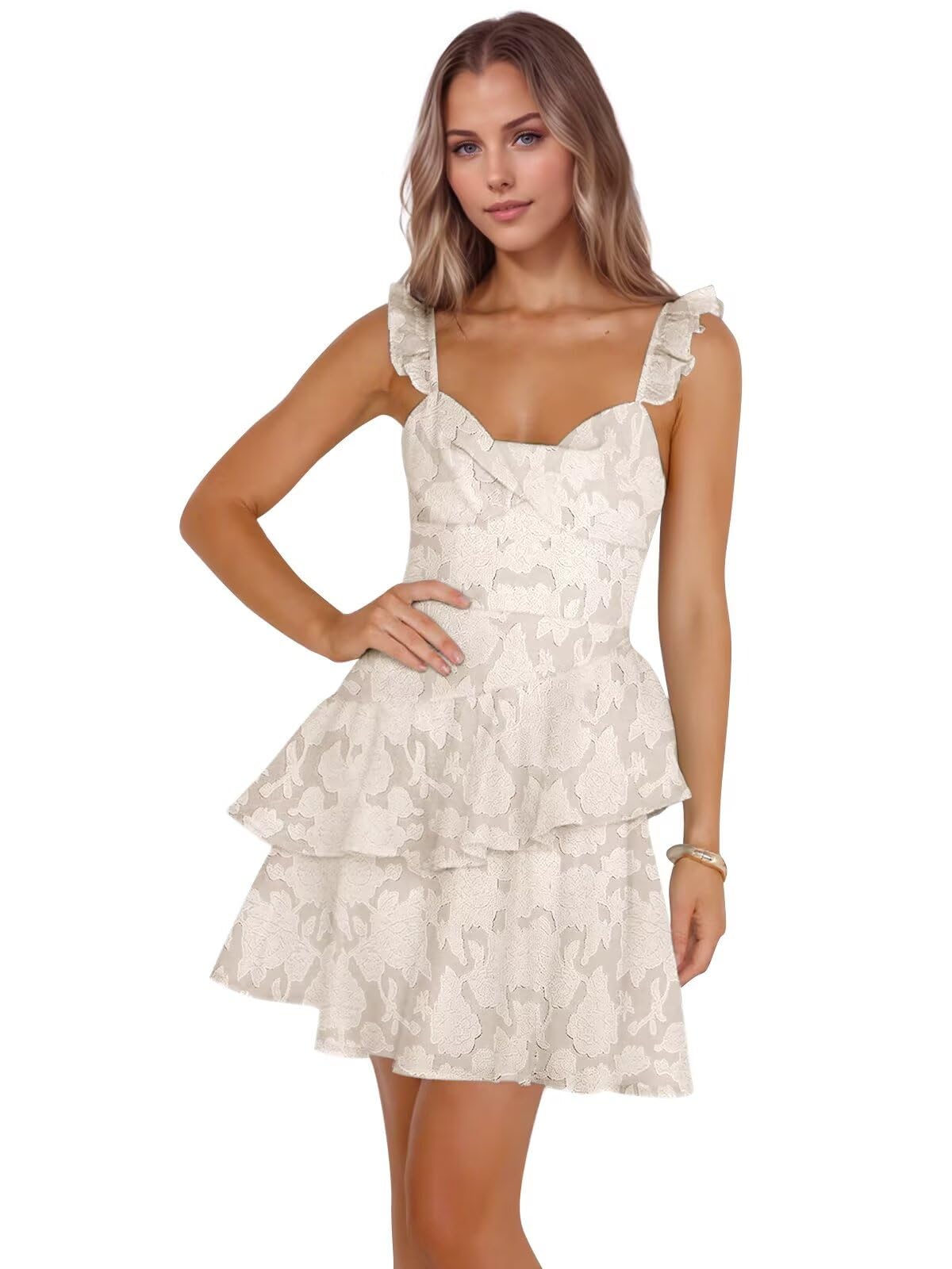 Jacquard Ruffles Homecoming Dresses for Teens Tight Short Prom Gowns Mini Formal Cocktail Party Dress