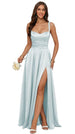 Light Blue Satin