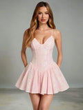 Kingbridal Spaghetti Straps Sequin Homecoming Dresses for Teens 2026 Short Prom Cocktail Dress