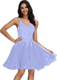 Tulle Homecoming Dresses Teens Lace Beaded Party Dress Juniors Short Prom Dresses