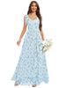 Floral Light Blue