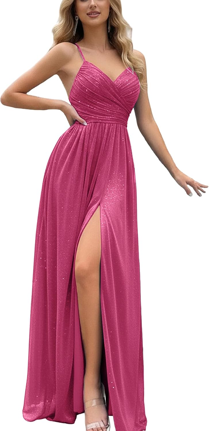 Women's 2026 Elegant Formal Gown Summer Long Prom Dress Wedding Bridesmaid Guest Evening Party Cocktail Maxi Dress