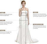 Spaghetti Strap Bridesmaid Dresses for Women Jacquard Floral A Line Long Formal Evening Gown