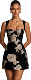 3D Floral Homecoming Dresses A Line Graduation Dress Spaghetti Strap Cocktail Party Gown 2026