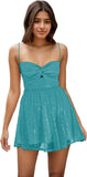 Spaghetti Straps Sequin Homecoming Dresses for Teens 2027 Short Sequin Dresses Mini Formal Cocktail Gown