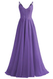 Lace Bridesmaid Dresses for Wedding with Slit Spaghetti Straps Chiffon Aline Formal Evening Party Gowns