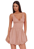 V Neck Satin Homecoming Dresses for Teens 2027 Short Prom Dress A-Line Backless Cocktail Party Gowns with Pockets