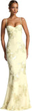 Spaghetti Straps Mermaid Prom Dress 2026 Floral Embroidery Long Corset Formal Evening Gowns