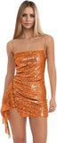 Spaghetti Straps Sequin Homecoming Dresses for Teens 2027 Sparkly Tight Short Prom Cocktail Party Gowns