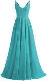 Lace Bridesmaid Dresses for Wedding with Slit Spaghetti Straps Chiffon Aline Formal Evening Party Gowns