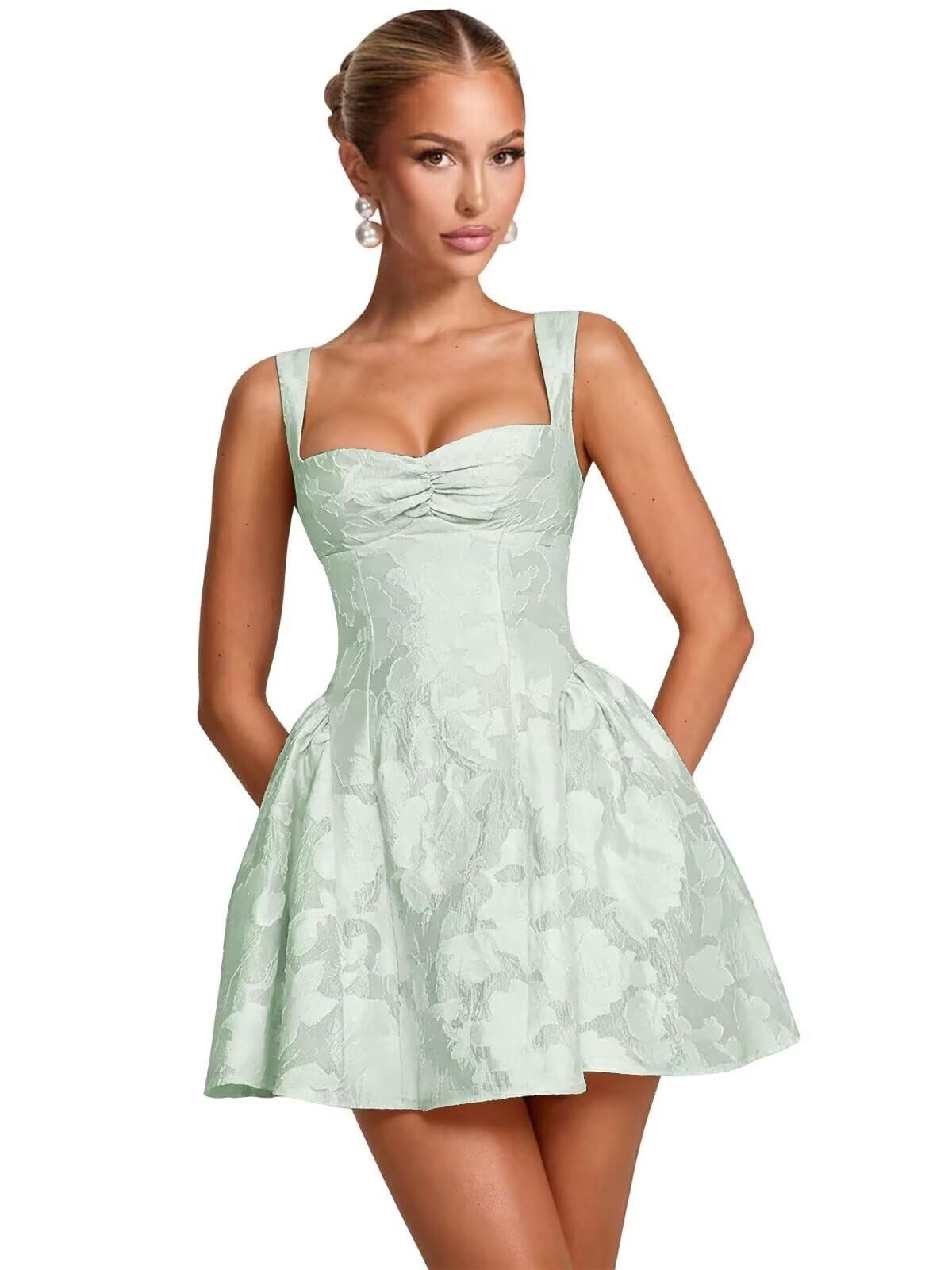Floral Lace Homecoming Dresses for Teens 2026 Short A Line Sweetheart  Cocktail Party Gowns