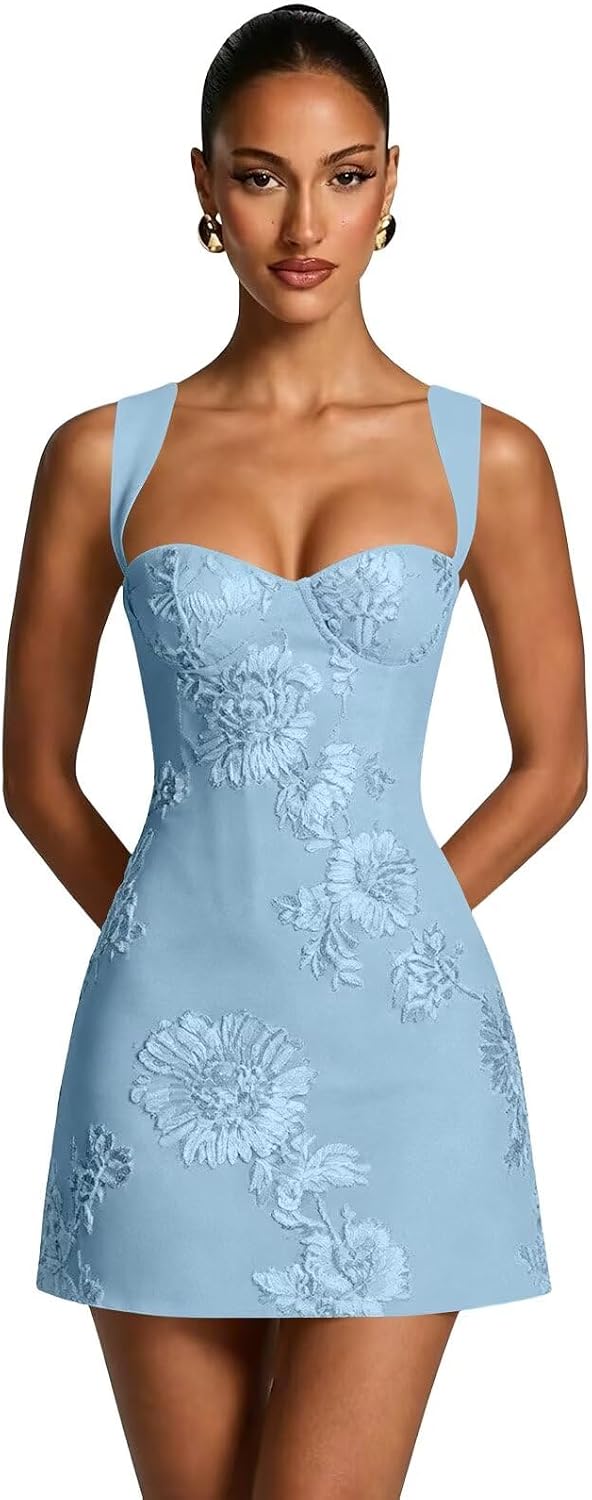 3D Floral Homecoming Dresses A Line Graduation Dress Spaghetti Strap Cocktail Party Gown 2026