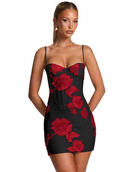 Spaghetti Straps Short Homecoming Dresses 2026 Mini Tight Embroidery Corset Prom Evening Cocktail Dress