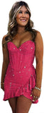 Sequin Homecoming Dresses 2027 Strapless Corset Ruffle Mermaid Short Prom Cocktail Dress