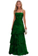 Flower Emerald Green