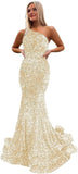 Women's Strapless Sequin Prom Dresses with Train Criss-Cross Mermaid Long Formal Evening Gowns