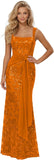 Lace Sequin Spaghetti Straps Prom Dress Long Ball Gown 2026 Mermaid Front Tie Backless Formal Evening Gowns