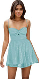 Spaghetti Straps Sequin Homecoming Dresses for Teens 2027 Short Sequin Dresses Mini Formal Cocktail Gown