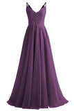 Lace Bridesmaid Dresses for Wedding with Slit Spaghetti Straps Chiffon Aline Formal Evening Party Gowns