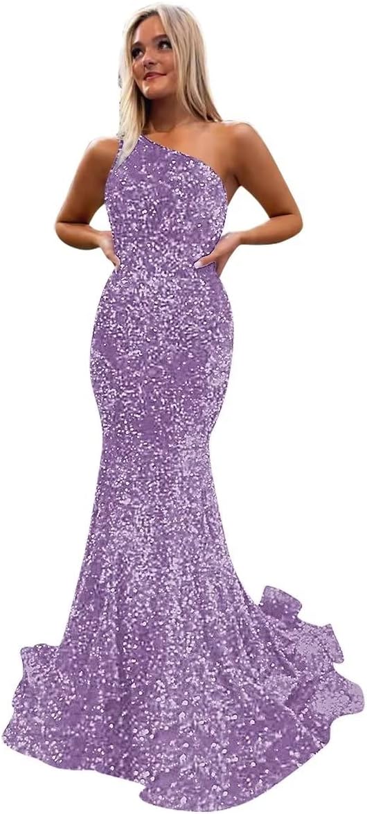 Women's Strapless Sequin Prom Dresses with Train Criss-Cross Mermaid Long Formal Evening Gowns