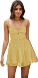 Spaghetti Straps Sequin Homecoming Dresses for Teens 2027 Short Sequin Dresses Mini Formal Cocktail Gown