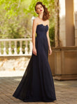 Vestido de fiesta de noche de gasa con apliques, sin mangas, corte princesa, escote corazón, largo hasta el suelo