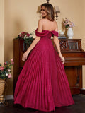 Spaghetti Strap Long Prom Dresses for Women 2026 Ball Gown A Line V-Neck Sparkly Formal Evening Gowns for Wedding