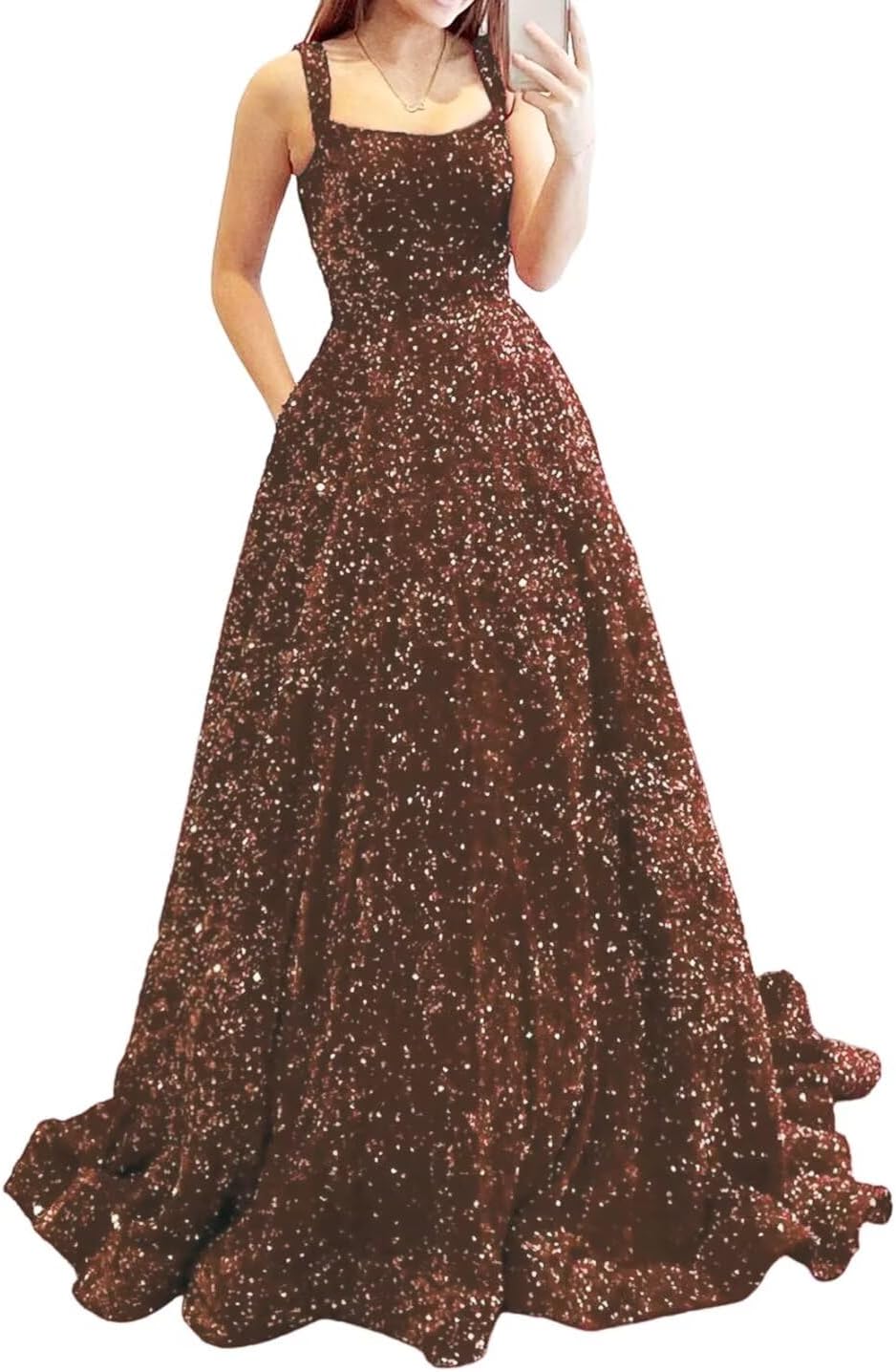 Prom Dresses Long A Line with Pockets Formal Evening Ball Gowns Velvet Velvet Sequins Black Tie Wedding Party Dress