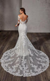 Women's Beach Wedding Dresses for Bride 2025 Long Lace Wedding Bridal Gowns