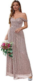 Spaghetti Strap Long Prom Dresses for Women 2026 Ball Gown A Line V-Neck Sparkly Formal Evening Gowns for Wedding