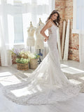Women's Beach Wedding Dresses for Bride 2025 Long Lace Wedding Bridal Gowns