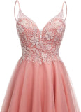 Sparkly Tulle Homecoming Dresses Short Lace Prom Dresses for Teens Mini Cocktail Dress