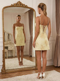 Floral LaceTulle Homecoming Dresses for Teens Short Corset A Line Prom Dress Mini Formal Cocktail Party Gown